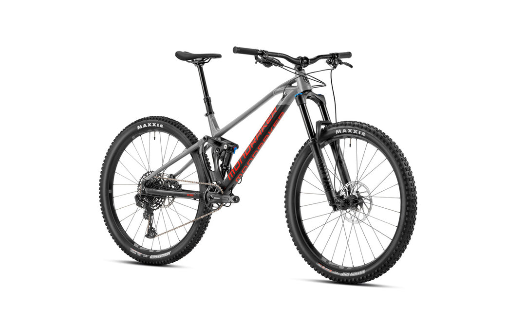 23 Mondraker Foxy 29 Black Grey Flame Red Jonny Sprockets Bike Shop