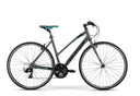 22 Merida SPEEDER 10-V (W) - GLOSSY GREY (BLACK/TEAL) -