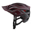 TLD A3 Mips Helmet - Jade Burgundy -