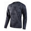 TLD Skyline Chill Long Sleeve Jersey - Tie Dye Charcoal-