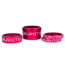 Burgtec Stem Spacer Kit - Toxic Barbie Pink