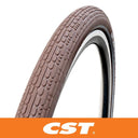 CST Metro Palmbay Tyre - 700 x 40 Hybrid - 0.7mm Apl Layer W/Ref Strip - Dark Brown