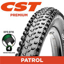 CST Patrol Wirebead Tyre- 29 x 2.60 - EPS BTB 60 TPI