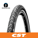 CST - Tyre C177 - 700 x 38 - Hybrid Classic Otis - Puncture Resistant 3mm Kevlar Layer W/Ref Strip