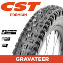 CST Tyre Gravateer - 29x2.50 - DH Casing - 3C Triple Compound - 60 TPI - Wirebead