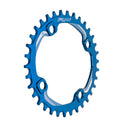 FUNN Solo 104 BCD Chain Ring - Narrow Wide - Blue -