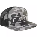 Fox Pinnacle Mesh Snapback Hat - Black/Camo