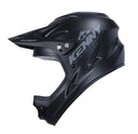 Kenny Racing Full Face Helmet - Solid Matte Black -