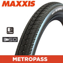 Maxxis Metropass Commuter Cargo - 27.5x2.0 Wirebead - Reflective Strip