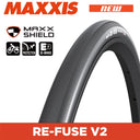 Maxxis Refuse V2- 700 X 25 Folding - 60TPI MaxxShield - Black