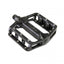 QBP Pedal - MTB Alloy Platform - DU bearing - 9/16 Black - Removable Pins