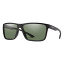 Smith Riptide Sunglasses - Matte Black - ChromaPop Polarized Grey Green Lens