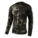 TLD Flowline Long Sleeve Jersey - Covert Army Green -