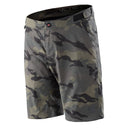 TLD Flowline Shifty Short Shell - Spray Camo Military -