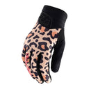 TLD Womens Luxe Glove - Leopard Bronze -