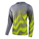 TLD Skyline Chill  LS Jersey - Waves LT Grey -