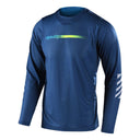 TLD Skyline Air LS Jersey - Dark Slate Blue -