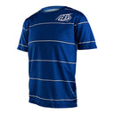 TLD Flowline Short Sleeve Youth Jersey - Revert True Blue -