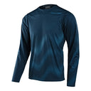 TLD Skyline Chill  LS Jersey - Waves Dark Slate Blue -