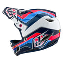 TLD D4 Poly Helmet - Block Charcoal/Red -