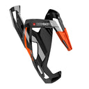 Elite Bottle Cage Custom Race Plus - Gloss Black/Orange