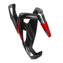 Elite Bottle Cage Custom Race Plus - Gloss Black/Red