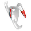 Elite Bottle Cage Custom Race Plus - Gloss White/Red