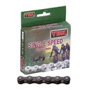 YBN 1/2 x1/8 Single Speed Chain-Brown